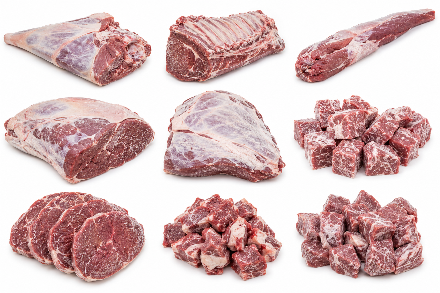 Frozen Indian Beef Cuts